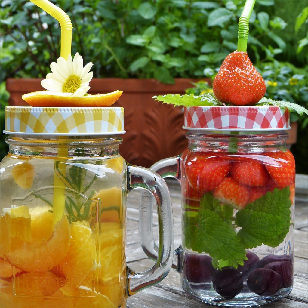 Bebidas con frutas