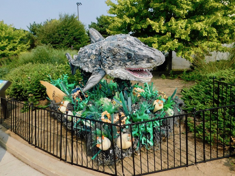 Escultura de pez